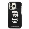 Karl Lagerfeld KLHCP13XTPE2TK iPhone 13 Pro Max 6,7 hardcase czarny/black Karl&Choupette Head